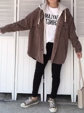moyooonnさん（レディース・152cm）の秋コーディネート