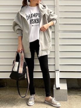 moyooonnさん（レディース・152cm）の春コーディネート