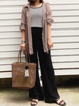 moyooonnさん（レディース・152cm）の夏コーディネート