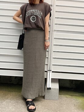 moyooonnさん（レディース・152cm）の夏コーディネート