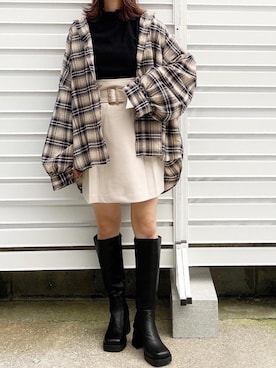 moyooonnさん（レディース・152cm）の秋コーディネート