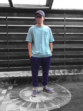 kaz✌︎spさん（メンズ・176cm）の夏コーディネート