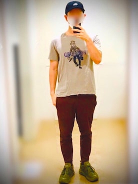 「HOKA（ホカ）のHOKA ONE ONE/ホカ オネ オネ　TOR ULTRA LOW WP/トールウルトラローウォータープルーフ（スニーカー）」を使った、kaz✌︎spさん（メンズ・176cm）の夏コーディネート