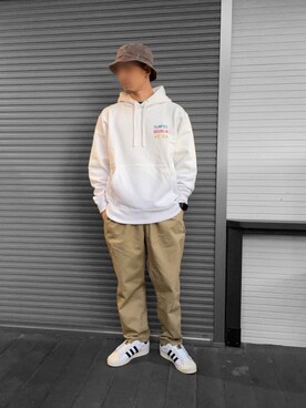「THUMPERS BROOKLYN NYC USA（サンパース）のアイテム」を使った、kaz✌︎spさん（メンズ・176cm）の冬コーディネート