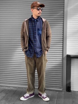 kaz✌︎spさん（メンズ・176cm）の冬コーディネート