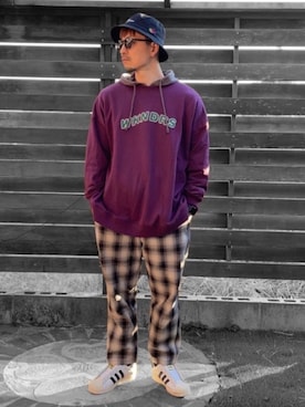 「TOKYO CULTUART by BEAMS（トウキョウカルチャートバイビームス）のアイテム」を使った、kaz✌︎spさん（メンズ・176cm）の冬コーディネート