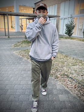 kaz✌︎spさん（メンズ・176cm）の冬コーディネート