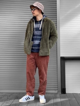 「TCSS（ティーシーエスエス）のアイテム」を使った、kaz✌︎spさん（メンズ・176cm）の冬コーディネート