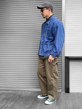 kaz✌︎spさん（メンズ・176cm）の冬コーディネート