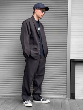 「Kinetics（キネティクス）のアイテム」を使った、kaz✌︎spさん（メンズ・176cm）の春コーディネート