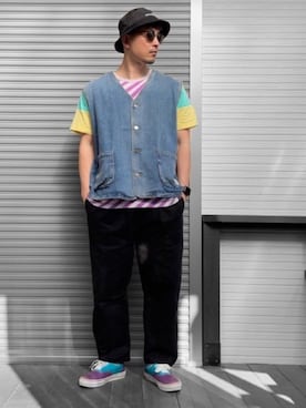 kaz✌︎spさん（メンズ・176cm）の春コーディネート