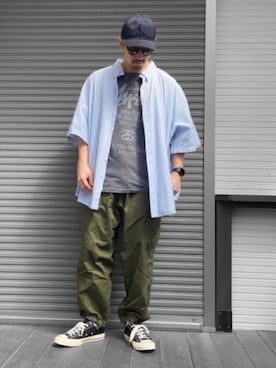 kaz✌︎spさん（メンズ・176cm）の春コーディネート