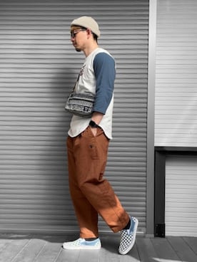 kaz✌︎spさん（メンズ・176cm）の春コーディネート