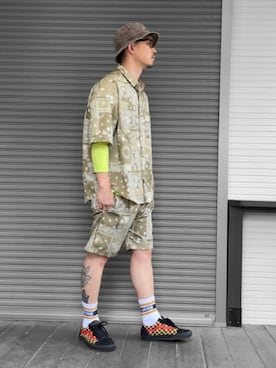 「VANS（バンズ）のアイテム（レッグウェア）」を使った、kaz✌︎spさん（メンズ・176cm）の春コーディネート
