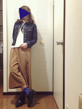 「スプリングSENSEOFPLACE」｜「アイテム（ブーティ）」を使った、mariさん（レディース・158cm）の冬コーディネート