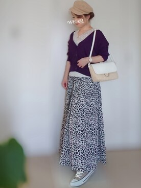 「レースタンク」｜「アイテム（アナログ腕時計）」を使った、YOU★さん（レディース・146cm）の春コーディネート