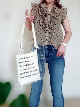 「Daniel Wellington（ダニエルウェリントン）の販売終了 クラシックペティット ボンダイ 32mm（アナログ腕時計）」を使った、YOU★さん（レディース・146cm）の夏コーディネート