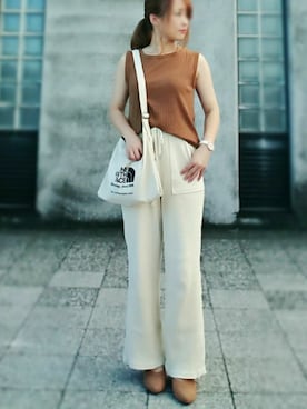 「リブ　」｜「アイテム（腕時計）」を使った、YOU★さん（レディース・146cm）の秋コーディネート