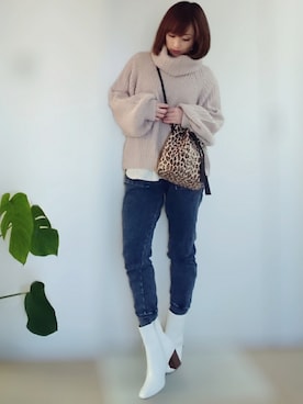 YOU★さん（レディース・146cm）の冬コーディネート