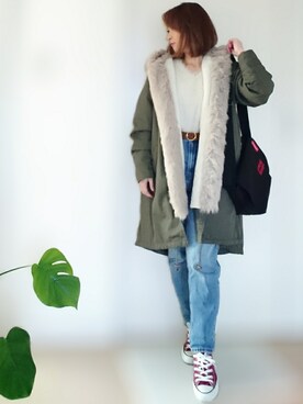 YOU★さん（レディース・146cm）の冬コーディネート