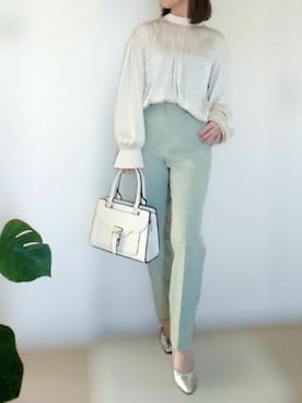 「salus（サルース）のアイテム」を使った、YOU★さん（レディース・146cm）の春コーディネート