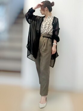 「Daniel Wellington（ダニエルウェリントン）の販売終了 クラシックペティット ボンダイ 32mm（アナログ腕時計）」を使った、YOU★さん（レディース・146cm）の夏コーディネート