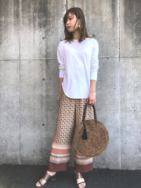 n a oさん（レディース・170cm）の春コーディネート