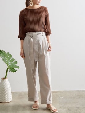 n a oさん（レディース・170cm）の春コーディネート