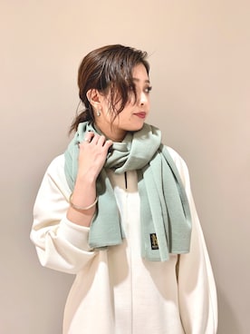 「BATONER（バトナー）のアイテム」を使った、n a oさん（レディース・170cm）の秋コーディネート