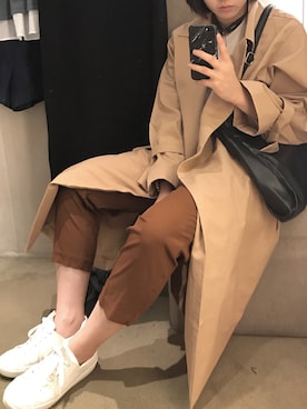 「a fadのアイテム」を使った、chifangさん（レディース・159cm）の秋コーディネート