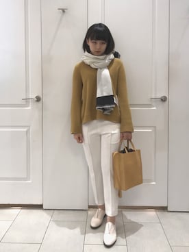 「cashmere」｜chifangさん（レディース・159cm）の秋コーディネート