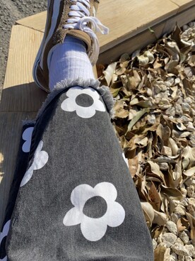 「Afends（アフェンズ）のアイテム（パンツ）」を使った、97yuさん（レディース・150cm）の夏コーディネート