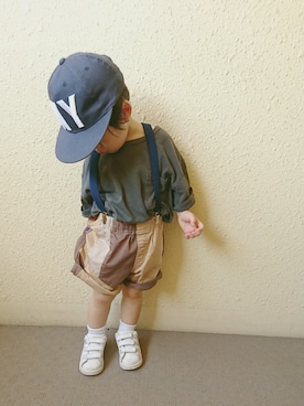 acchan_mamaさん（キッズ・80cm）の夏コーディネート