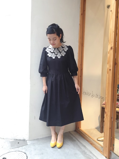 Sumi L Atelier Du Savon Atelier Peu Presのワンピースを使ったコーディネート Wear Sumi L Atelier Du Savon Atelier Peu Presのワンピースを使ったコーディネート Wear