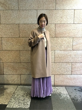 「JANESMITH（ジェーンスミス）のアイテム」を使った、yasumotoさん（レディース・159cm）の冬コーディネート