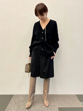 yasumotoさん（レディース・159cm）の冬コーディネート