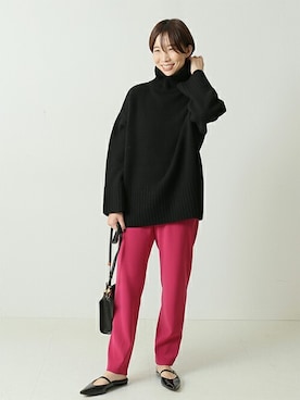 yasumotoさん（レディース・159cm）の冬コーディネート