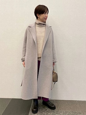 yasumotoさん（レディース・159cm）の冬コーディネート