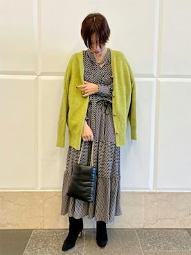 yasumotoさん（レディース・159cm）の冬コーディネート