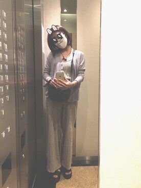 「H&M（エイチ・アンド・エム）のアイテム（サロペット/オーバーオール）」を使った、azsさん（レディース・165cm）の秋コーディネート