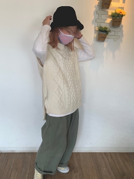 mochiさん（レディース・157cm）の冬コーディネート