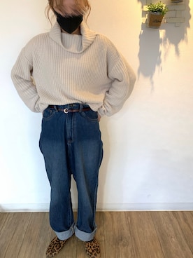 mochiさん（レディース・157cm）の冬コーディネート