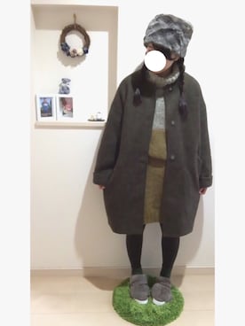 konaさん（レディース・150cm）の冬コーディネート