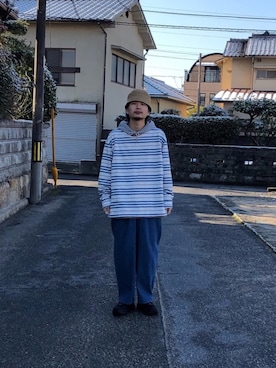 Takuyaさん（メンズ・176cm）の冬コーディネート