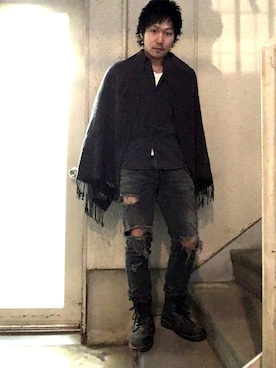 tAkEさん（メンズ・168cm）の冬コーディネート