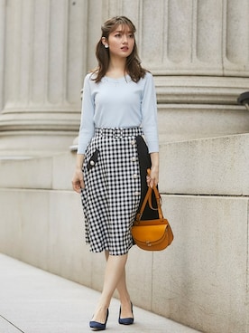 「スカラップ」｜「アイテム（その他トップス）」を使った、tocco closet_zozotownさん（レディース・163cm）の冬コーディネート