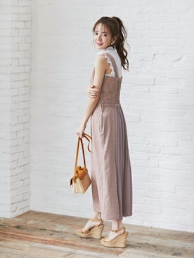 「tocco closet（トッコ　クローゼット）のアイテム（ワンピース/ドレス）」を使った、tocco closet_zozotownさん（レディース・162cm）の冬コーディネート