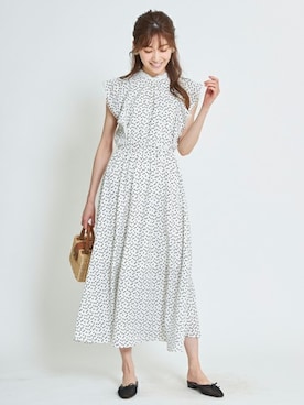 「tocco closet（トッコ　クローゼット）のアイテム（ワンピース/ドレス）」を使った、tocco closet_zozotownさん（レディース・165cm）の春コーディネート