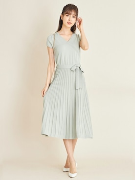 「tocco closet（トッコ　クローゼット）のアイテム（ワンピース/ドレス）」を使った、tocco closet_zozotownさん（レディース・169cm）の夏コーディネート