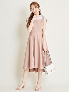 「tocco closet（トッコ　クローゼット）のアイテム（ワンピース/ドレス）」を使った、tocco closet_zozotownさん（レディース・162cm）の夏コーディネート
